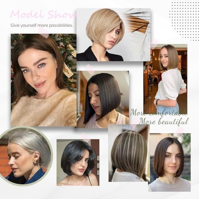 Real Human Hair Topper 12 Inch Human Hair Toppers for Thinning Hair Hand-woven area 3.2"x4.3" Swiss Base Natural Hair piece Wiglet for Women Daily Natural (#Light Gray with bangs)