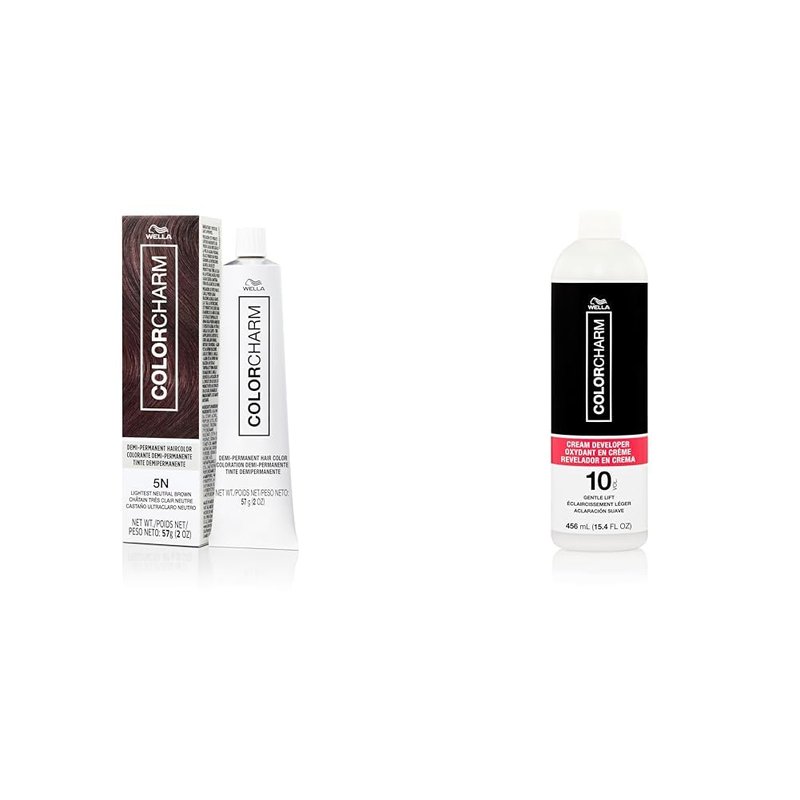 COLORCHARM Demi Permanent Hair Color - Glossy Finish & Toning - 2 Fl Oz