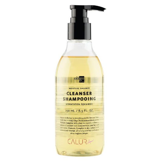 Oligo Professionnel - Calura Moisture Balance Cleanser - Sulfate free shampoo - Vegan - Paraben free - Color safe - Shine - Hydrating formula for dry hair - 8.5oz