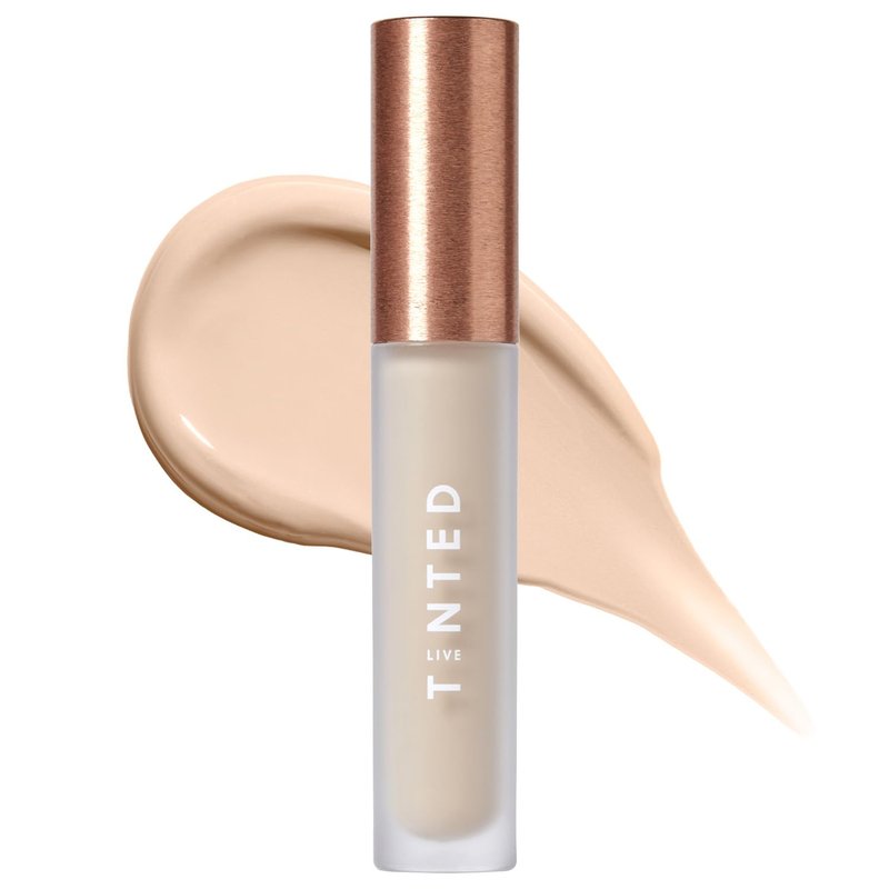 Live Tinted Hueskin Serum Concealer - Medium-to-Full Coverage Concealer with Niacinamide, & Hyaluronic Acid for Dark Circles, Fine Lines & Wrinkles, Buildable Long-Lasting Formula, 0.35 oz Shade 20