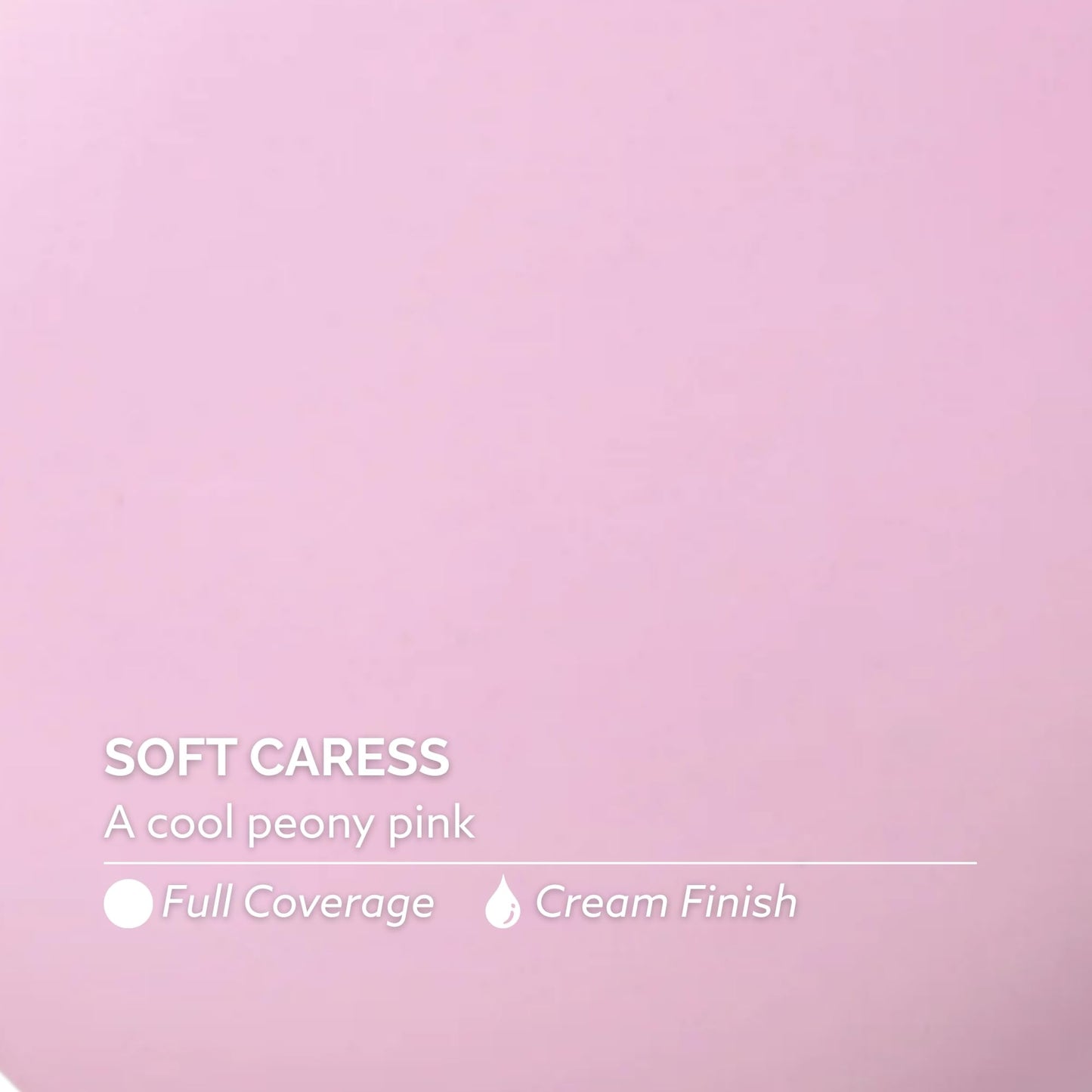 Dazzle Dry Nail Lacquer (Step 3) - Soft Caress - A cool peony pink. Full coverage cream. (0.5 fl oz)