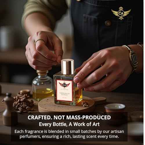 CA Perfume Amber Rouge Saffron For Women and Men Fragrance Body Oil Alcohol-Free Travel Size Roll-On 0.3 Fl Oz (Pack of 2)