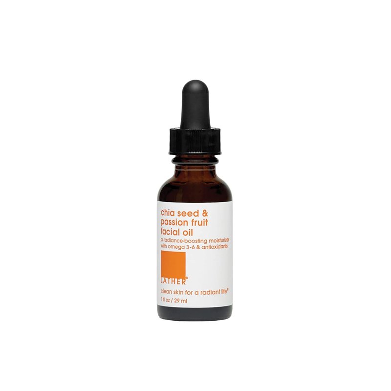 Chia Seed & Passion Fruit Face Oil - Lightweight Moisturizer with Vitamin C, E & A | 1 Fl Oz