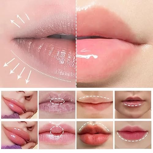 Collagen Lip Booster Plumping Serum Oil Hyaluronate Moisturizing Sexy Plump Products Enhancer Non-Irritating Brighten Reduce Pigmentation Fade Lines