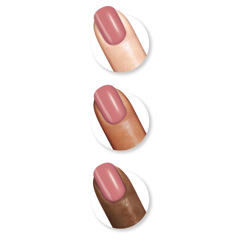 Sally Hansen Miracle Gel - Mauve-olous Nail Polish Duo | Long-Lasting Gel-Like Formula, No UV Lamp Needed