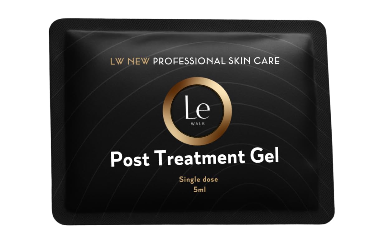 LE WALK Single-Dose Face and Body Peel – 3-Step Exfoliation Kit with Natural Algae | Skin Renewal in 7 Days | Includes Cleansing Gel and Post-Treatment Gel