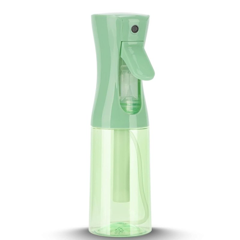 Ultra Fine Mist Spray Bottle for Hair & Skin Care - 6.8oz Clear Green