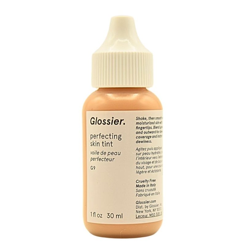 Glossier Perfecting Skin Tint - Dewy Sheer Coverage for Medium Warm Skin Tone | Lightweight Formula