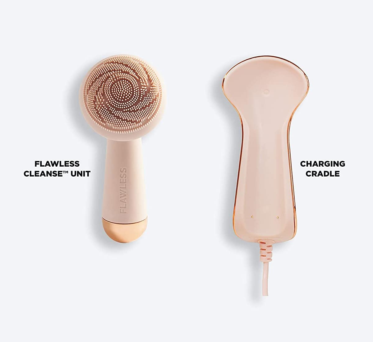 Flawless Cleanse Silicone Face Scrubber - Gentle Deep Cleanser | 1 Count