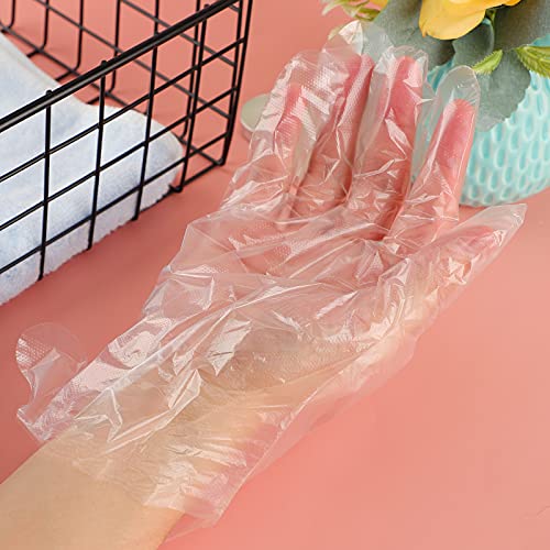 100pcs Paraffin Wax Bath Liners for Hand, Niubow Plastic Thermal Therabath Glove, Hot Wax Therapy Mitten Bags Covers for Heated Mitts Treatment