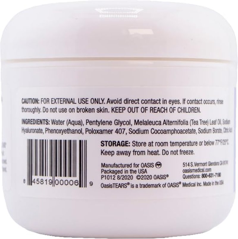 OT7300 - Oasis LID & LASH® + Tea Tree Oil for Eyelids & Lash Wipes | 60 Count | Paraben Free & Rinse Free