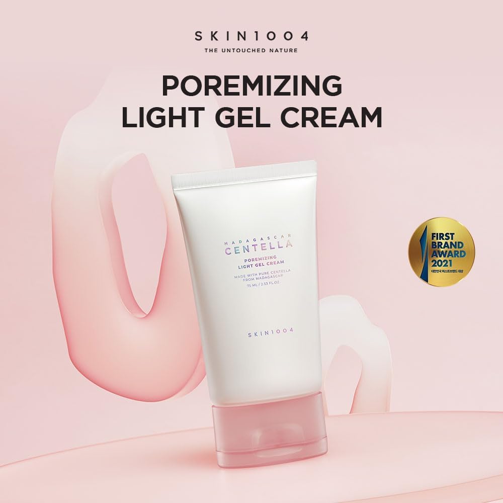 SKIN1004 Madagascar Centella Poremizing Fresh Ampoule 100ml and Poremizing Light Gel Cream 75ml Bundle