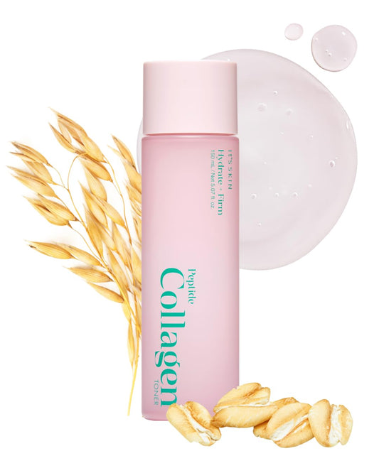 It's Skin Peptide Collagen Toner 5.07 Fl Oz | Moisturizing Toner with Organic Collagen Peptides | Hydrating Toner for Sensitive Skin | Organic Skin Care & Face Brightening Toner | K Beauty Toner