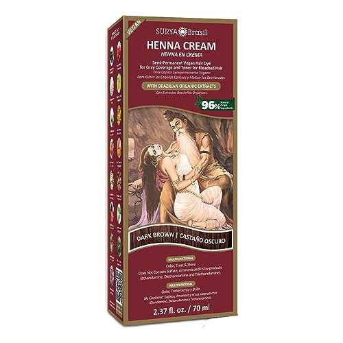 Surya Brasil Henna Dark Brown Cream - 2.37 Ounce