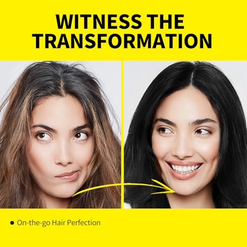 Sevich Hair Fiber Spray - Instant Hair Thickening Powder for Men & Women, Hair Building Fibers for Thinning Hair, Root Touch Up Hair Color, Waterproof, Sweatproof, Natural Look,80ml Black