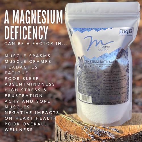 5.5lb MagneSoothe Lavender Magnesium Bath Salt