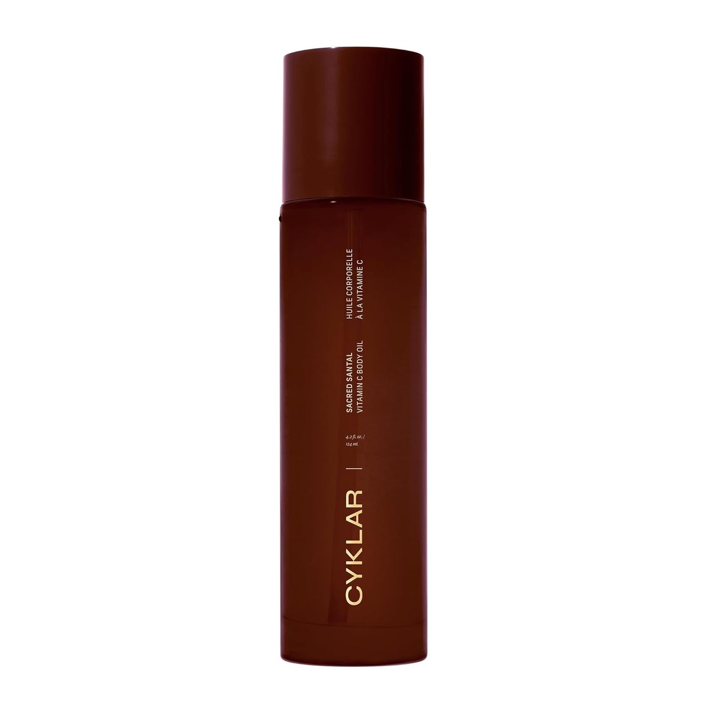 Vitamin C Body Oil for Glowing Skin - Nourishing Santal Scented Serum | 4.2 Fl Oz