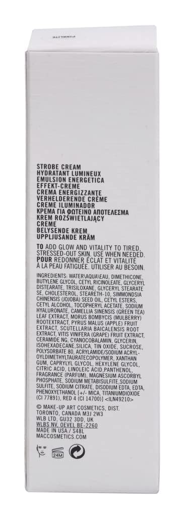 Strobe Cream - Pink Lite by MAC for Women - 1.7 oz Cream Packaging may vary
