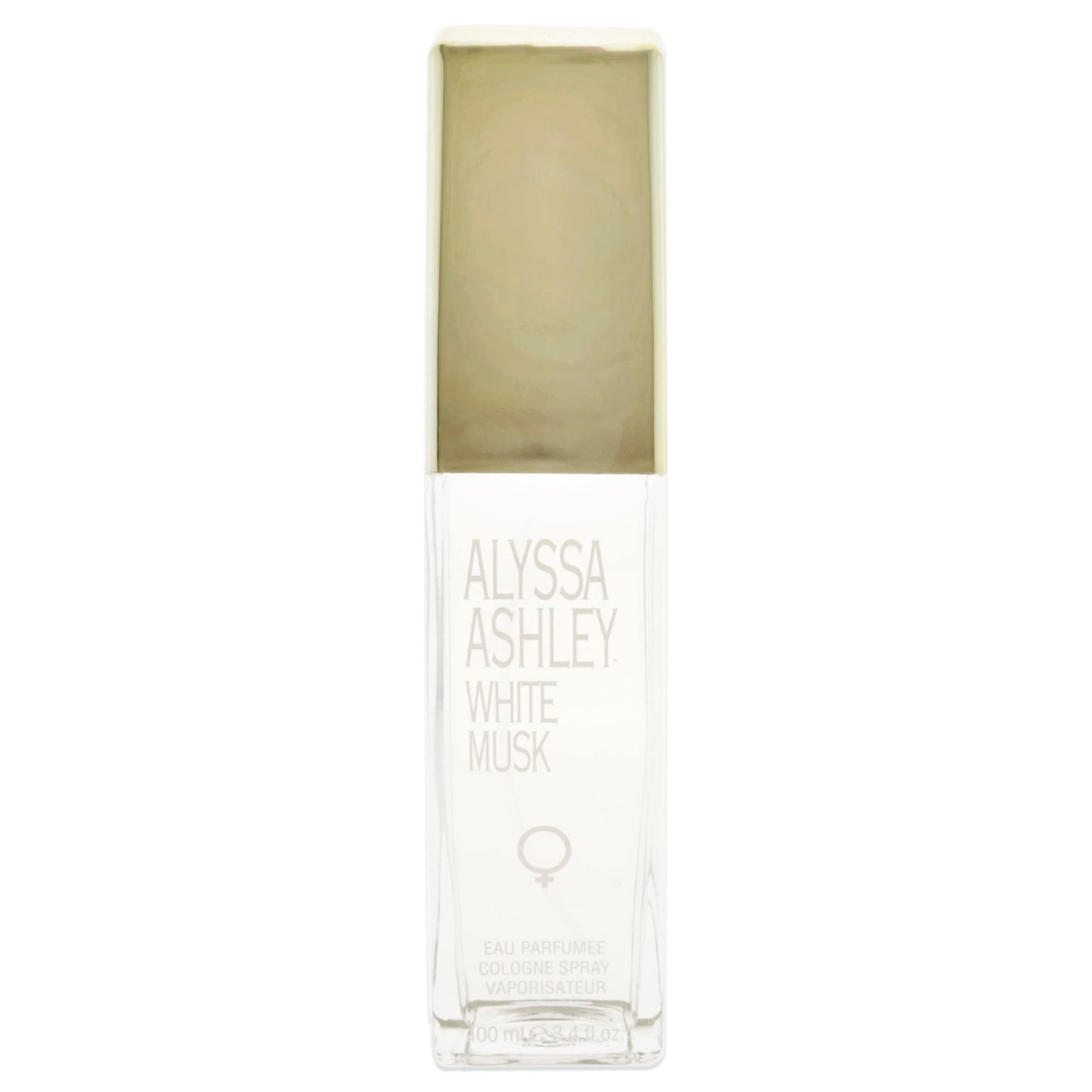 Alyssa Ashley White Musk - Luxurious Perfumes for Women with Sicilian Bergamot and Ylang Ylang - Long Lasting Women Perfume - 3.4 oz Cologne Spray