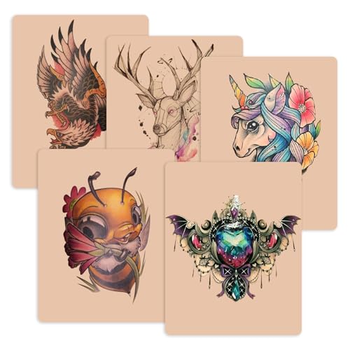 3MM Fake Skin - 20Pcs Tattoo Skin 6¡¿8" Blank Tattoo Practice Skins Double Sides Piel Sint?tica Para Tatuar Microblading Eyebrow Practice Skins for Tattooing Supplies Beginner Experienced Artist