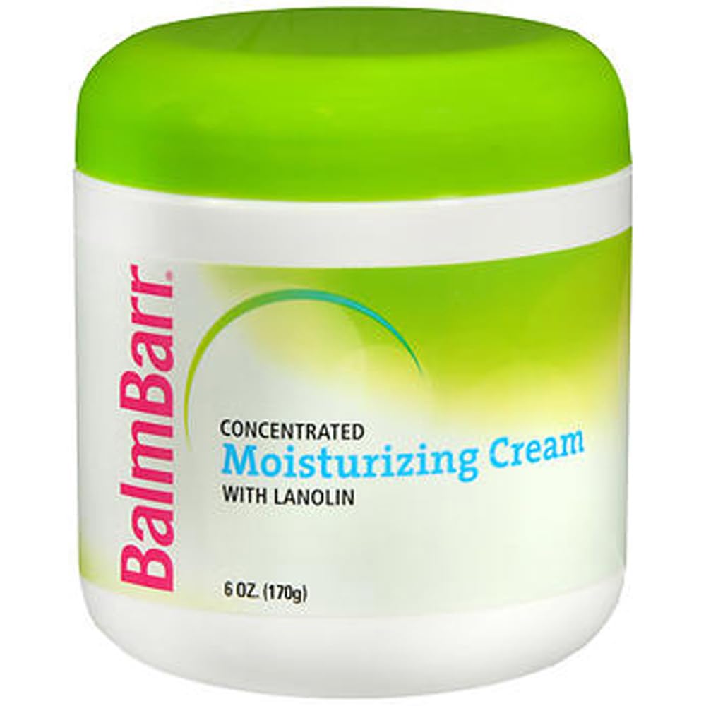 Balm Barr Concentrated Moisturizing Cream with Lanolin - 6 oz, Pack of 2