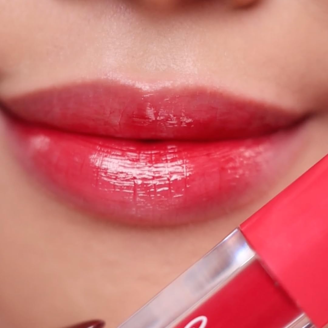 HydraPop Glossy Lip Stain - Hydrating, Non-Drying Lip Gloss with Soft Tint - A Little Dramatic | 0.11 Fl Oz