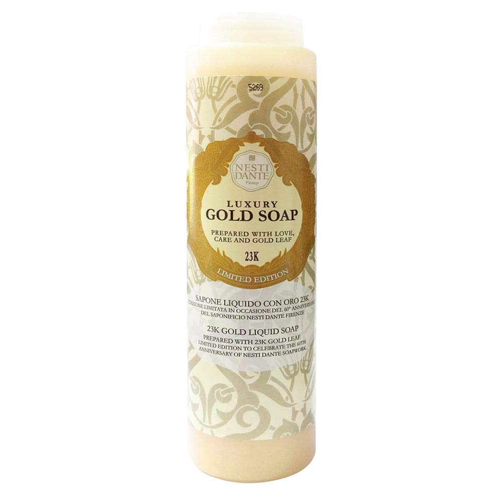 Nesti Dante Luxury Gold Soap 60th Anniversary Bath & Shower Gel 10.2oz/300ml