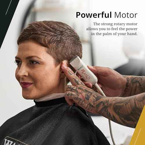 Wahl Professional Peanut Trimmer Corded Lightweight Powerful Rotary Motor Includes 4 Trimming Guides Accessories