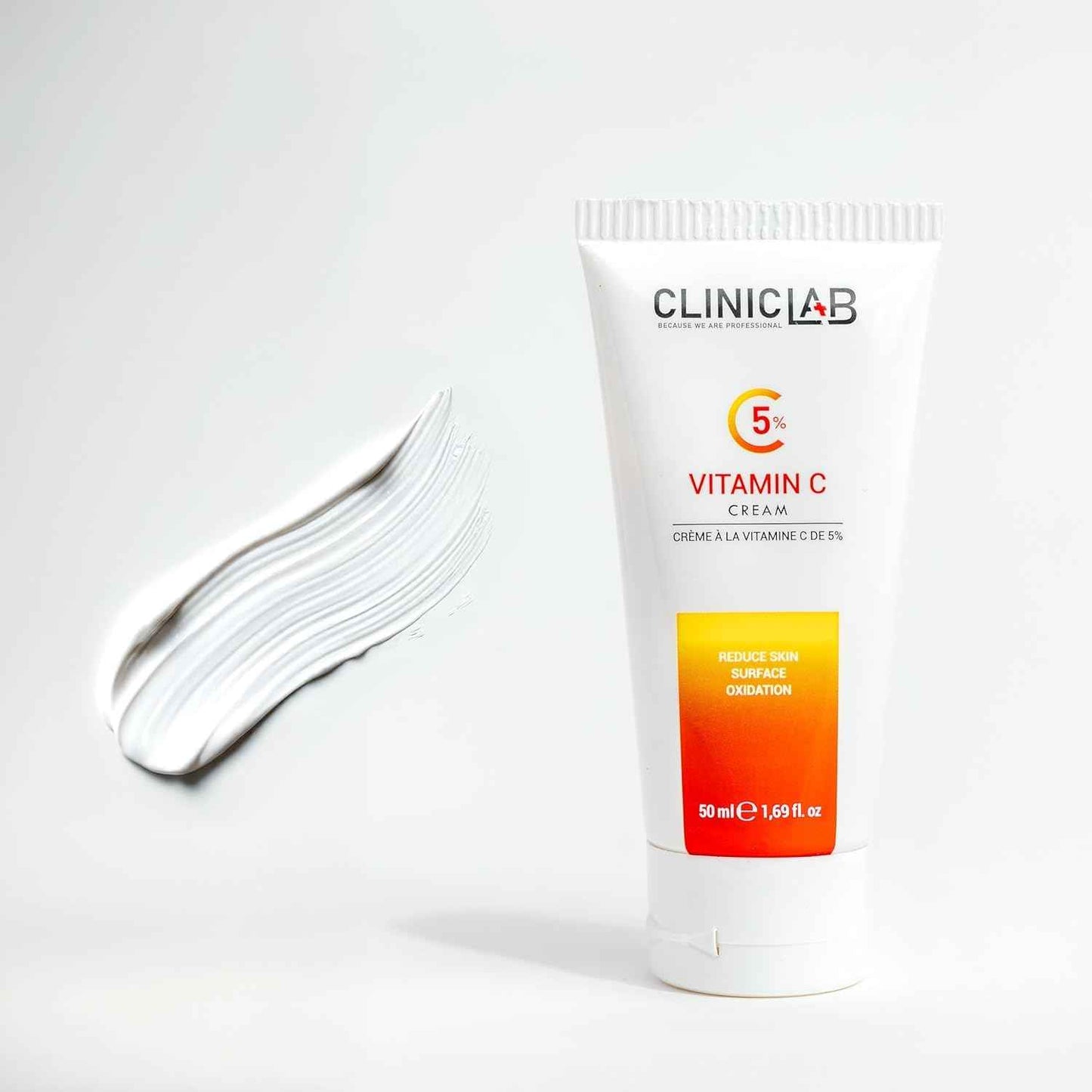 ClinicLab 5% Vitamin C & Glow Cream - Skin Brightening & Dark Spot Face Cream for Women and Men (1.69fl oz)