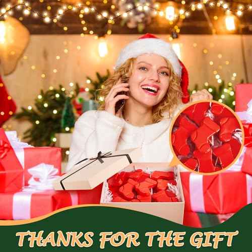 Maxcheck 50 Sets Christmas Bar Soap Gift Set Christmas Handmade Soaps Tree Socks Gingerbread Snowflakes Body Soaps with Exquisite Box Christmas Stocking Stuffers Gifts for Guests (Christmas Socks)