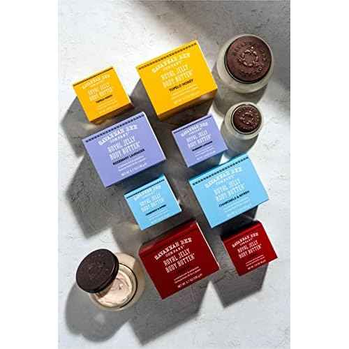Savannah Bee Company Royal Jelly Body Butter - Deep Hydrating Body Butter for Dry Skin