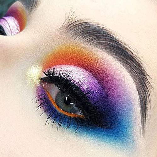 35 Color Eyeshadow Palette - Halloween Makeup | Matte & Shimmer Textures, Blendable Creamy Formula