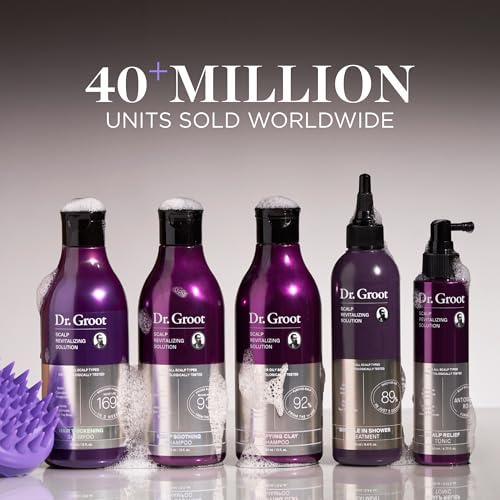 Dr. Groot Hair Essentials Set for Hair Loss, Thinning Hair, Hair Repair and Growth with Biotin and Rosemary, Clinically Tested, Scalp Treatment