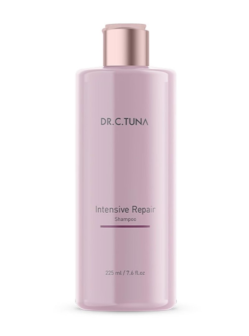 FARMASi Dr. C. Tuna Intensive Repair Shampoo, Protein & Keratin Blend for Dry and Damaged Hair, Strengthens and Smooths, 7.6 fl oz