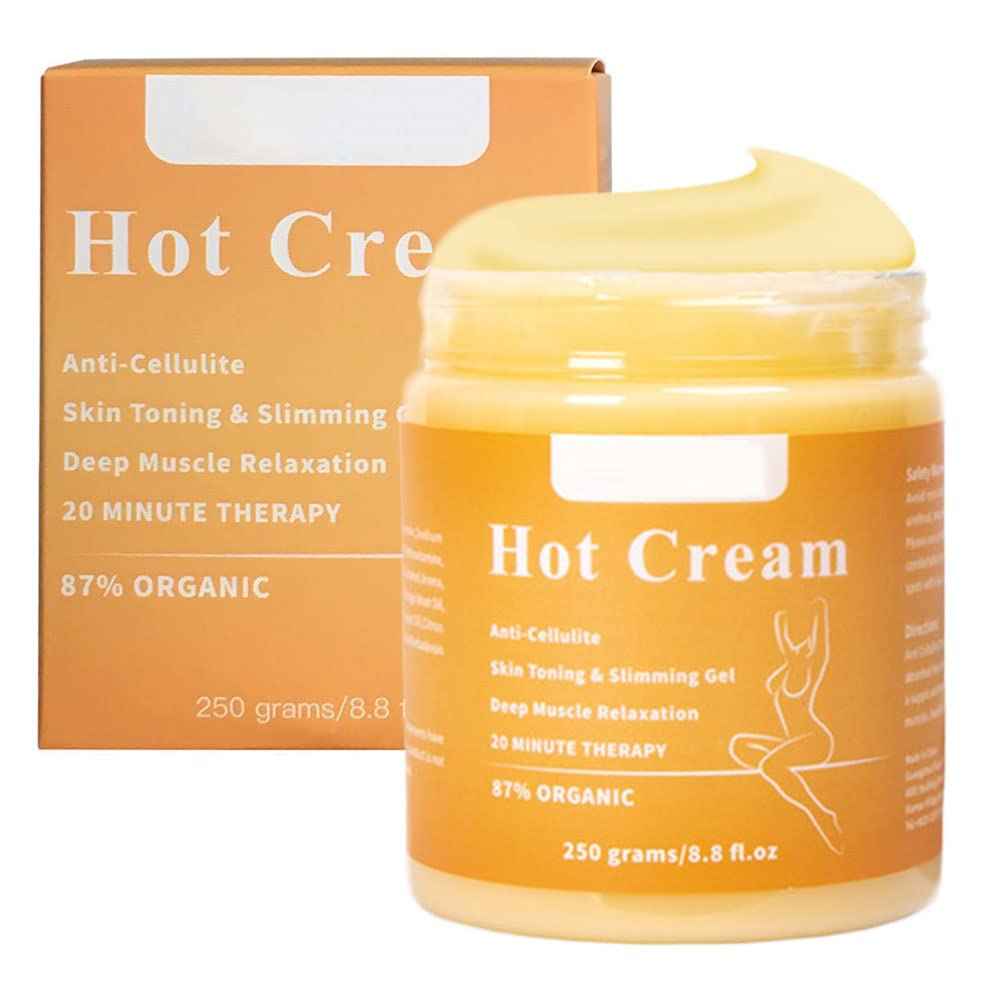Hot Cream Cellulite and Fat Burner Body Slimming Cream for Belly Fat Burner Body Shape Anti Cellulite Body Wrap Lotion for Weight Loss Crema quemadora de grasa Abdominal