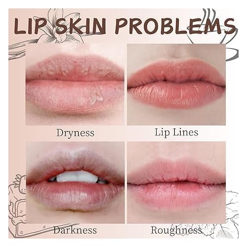 Glossy Butter Balm Set,Instant Moisture and Hydration Lip Gloss,Long-lasting Hydrating Non-Sticky Lip Balm,Soften Dry Lips and Lip Care (Cake)