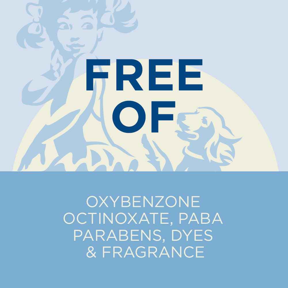 Coppertone Pure and Simple Mineral Sunscreen Spray SPF 50 (5 Oz) + Sunscreen Stick SPF 50 (0.49 Oz) with Zinc Oxide Protection, Hypoallergenic, Fragrance Free