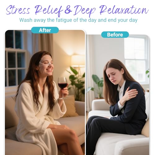 Shower Steamers Aromatherapy - sanyi Birthday Gifts for Women, Stocking Stuffers White Elephant Christmas Gifts for Adults Teen Girls, Shower Bombs with Natural Essential Oils Self Care