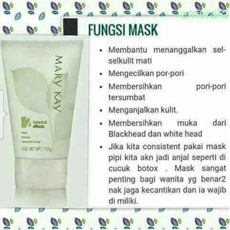 Mary Kay Botanical Effects Mask