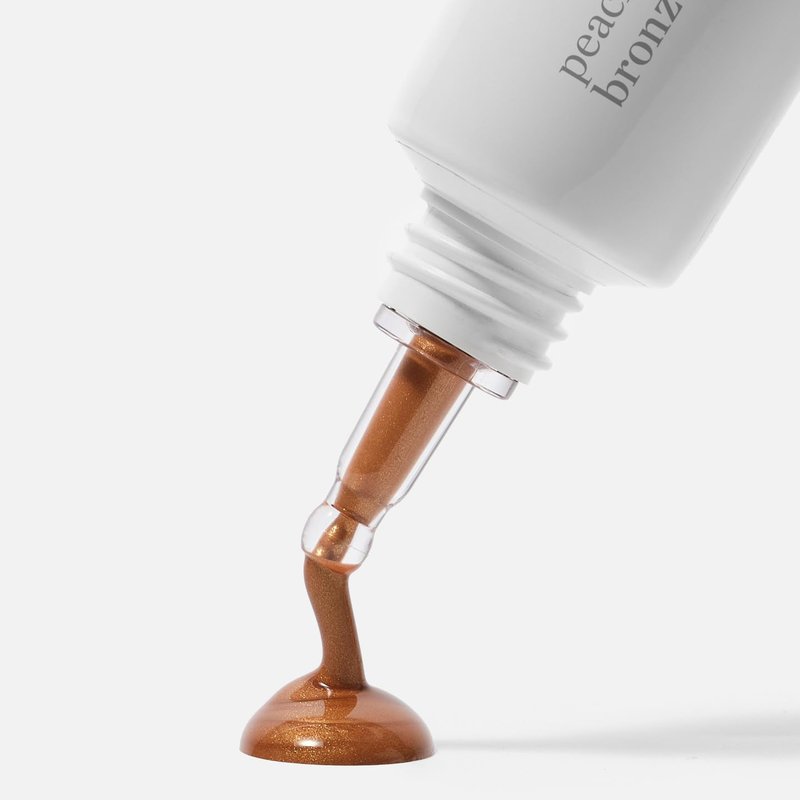 Ere Perez - Peach Gel Bronze Drops | Illuminate, Soothe, Protect | Watermelon Seed Oil | Vegan, Cruelty-Free, Clean Beauty Safe for All Skin Types (Golden Hour; 1 fl oz | 30 ml)