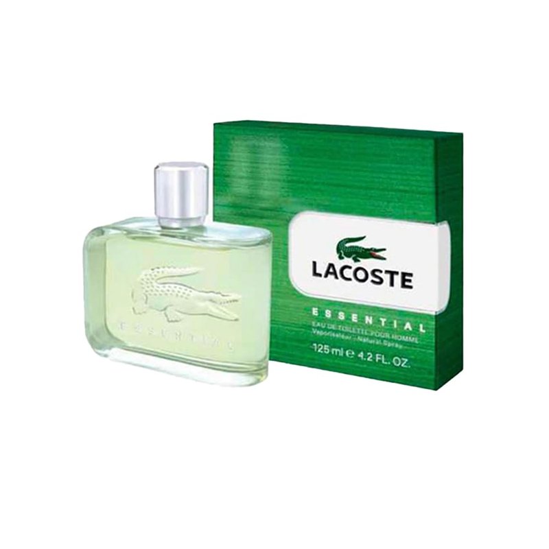 Lacoste - Essential Eau de Toilette - Men's Fragrance - Fougere Watery - With notes of Citrus Accord, Black Pepper & Sandalwood - 4.2 Fl Oz
