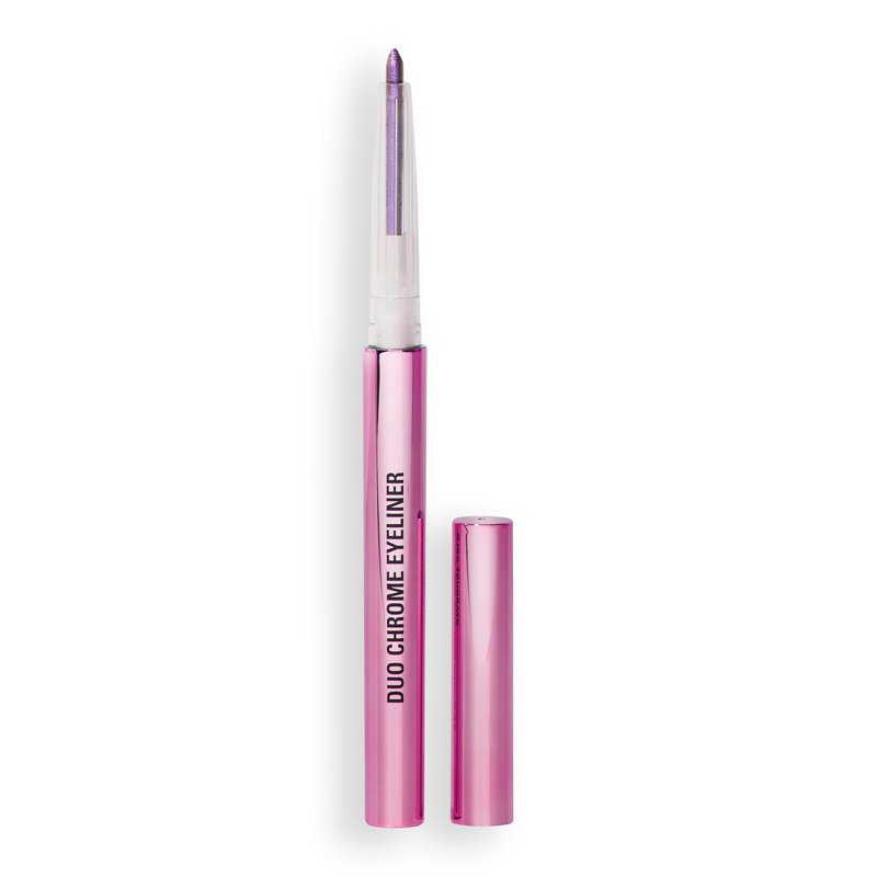 Revolution Beauty London, Metallic Duochrome Eyeliner, Smudge-Proof Pencil, Waterproof, Color-Shifting Iridescent Formula, Vegan & Cruelty-Free, Shifted Sparkle Green