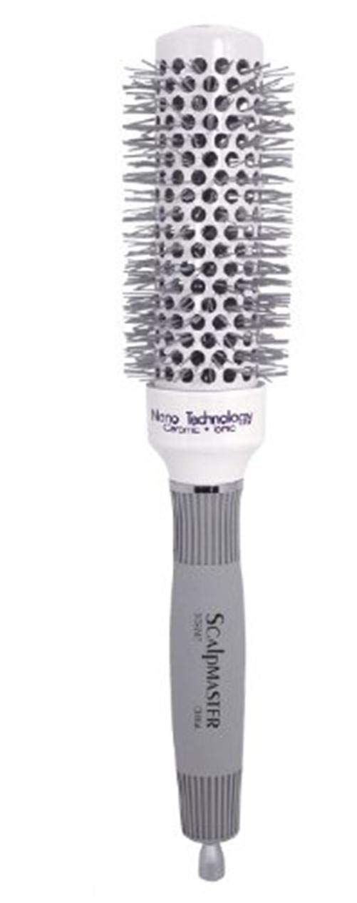 Scalpmaster 2" Nano Technology Ceramic + Ionic Hair Brush