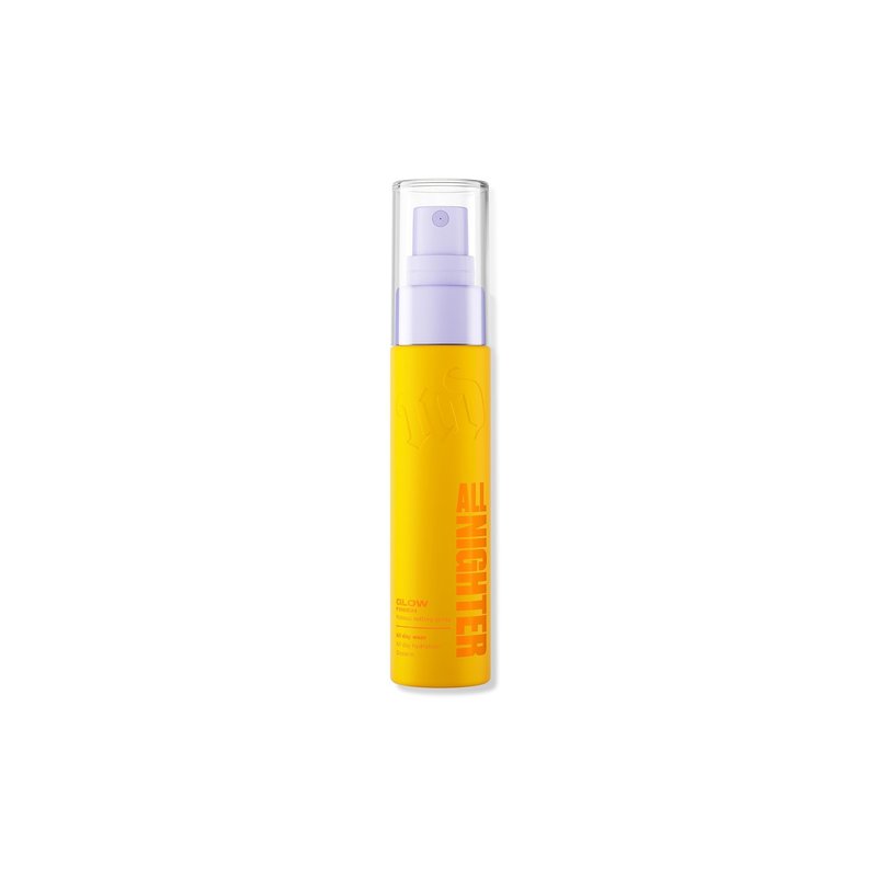 Urban Decay All Nighter Waterproof Makeup Travel Setting Spray - Glass-Skin Glow Finish, Up to 24HR Wear, Ultra-Fine Facial Mist, Dewy Foundation Face Primer, Smudge-Proof,Transfer-Resistant - 1 fl oz