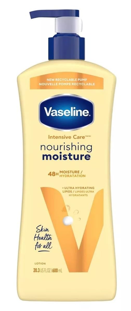 Vaseline Intensive Care Lotion Essential Healing 20.3 Ounce (600ml) (2 Pack)