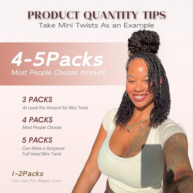 Afro Kinkys Bulk Human Hair, 22 Inch 50G/Pack Soft 4C Afro Kinky-Curly Human Hair Bulk for Twist Dreadlocks Extensions Repair Locs 613 Blonde 1 Pack (613, 22 inch)
