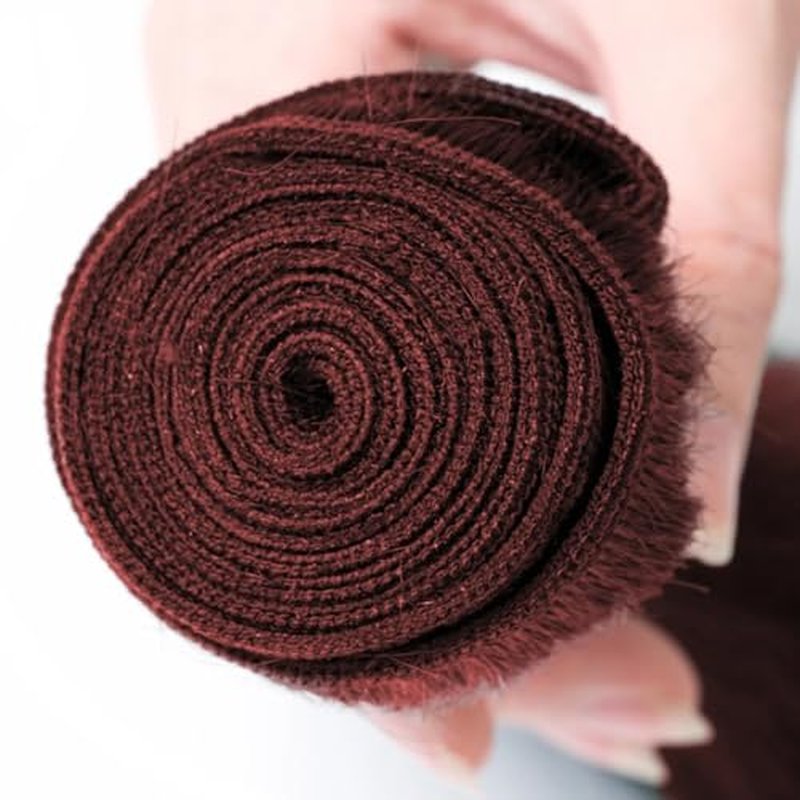 #33 Reddish Brown Bundles Human Hair Deep Wave 3 Bundles 14 16 18 Inch Unprocessed Brazilian Virgin Remy Copper Red Deep Wave Bundle Human Hair Extensions For Black Women