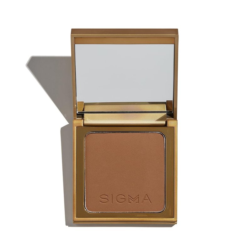Sigma Beauty Matte Bronzer - Longwear Bronzer Powder for Natural Sun-Kissed Glow | Dark Shade