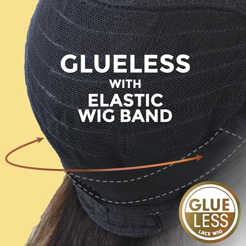 Sensationnel Butta Lace Precut Wigs - Unit 2 Glueless Extra Wide 5 Inch Deep Parting Synthetic Pre Tweezed Smaller Knot Hairline (SH/HONEY)