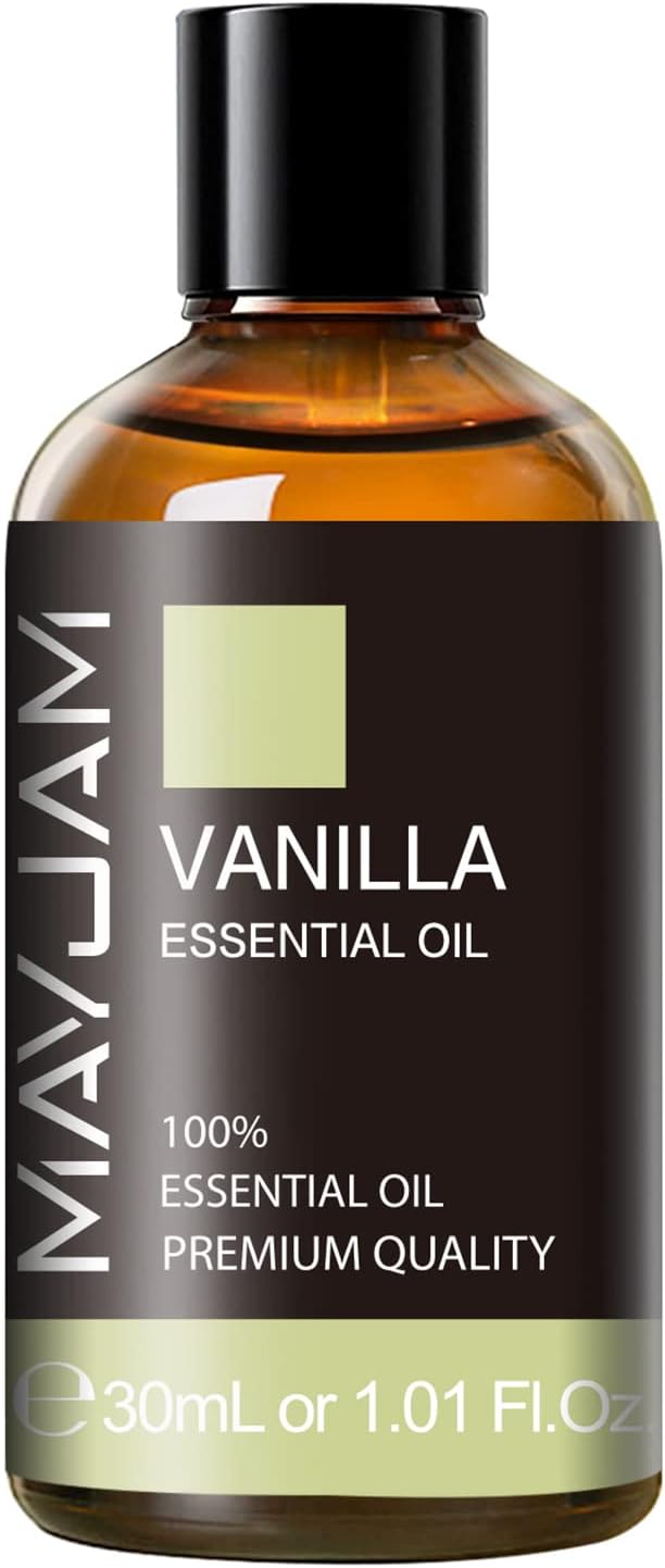 Vanilla Essential Oil - Premium Aromatherapy Oil for Diffusers, Soap & Candle Making | 30ml/1.01fl.oz